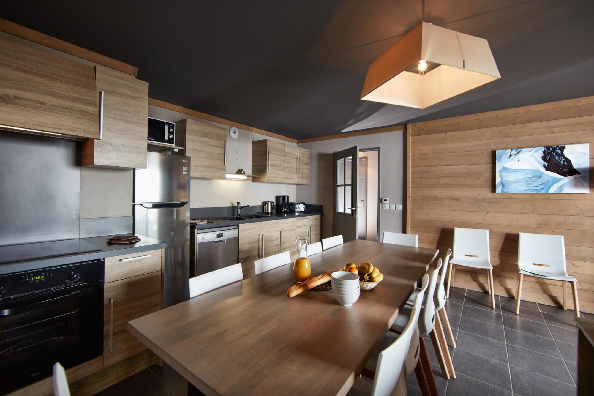 Cgh Residences & Spas Les Chalets Du Soleil Contemporain Saint-Martin-de-Belleville Bilik gambar