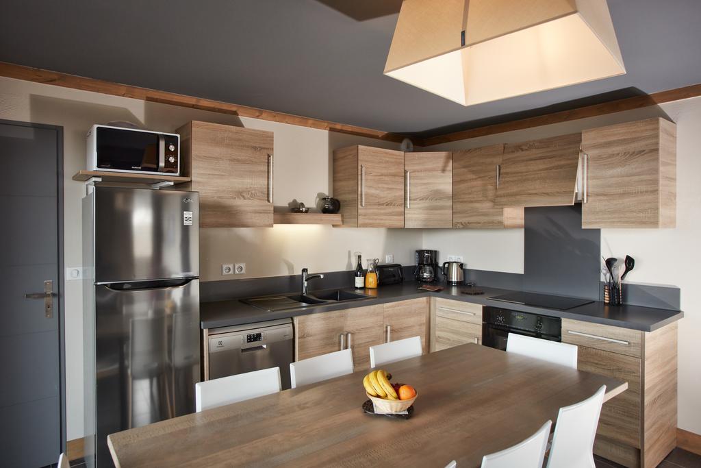 Cgh Residences & Spas Les Chalets Du Soleil Contemporain Saint-Martin-de-Belleville Luaran gambar