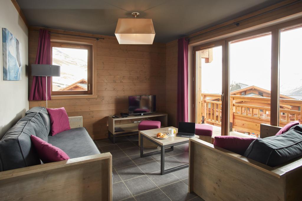 Cgh Residences & Spas Les Chalets Du Soleil Contemporain Saint-Martin-de-Belleville Luaran gambar