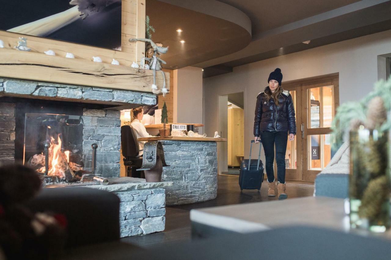 Cgh Residences & Spas Les Chalets Du Soleil Contemporain Saint-Martin-de-Belleville Luaran gambar